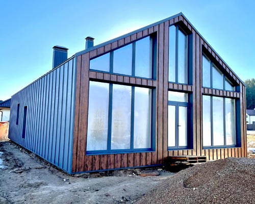 Крыша для барнхауса