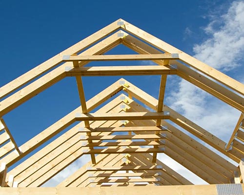 Двухскатная крыша