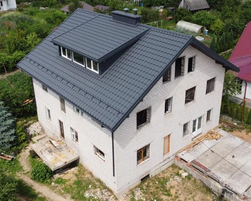 Крыша после пожара