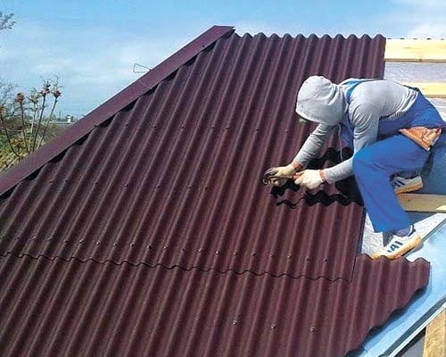 Кровля из ондулина