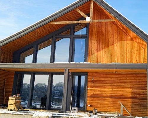 Отделка металлом