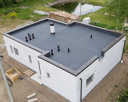 Плоская крыша